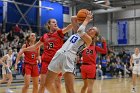 WBBall vs BSU  Wheaton College women's basketball vs Bridgewater State University. - Photo By: KEITH NORDSTROM : Wheaton, basketball